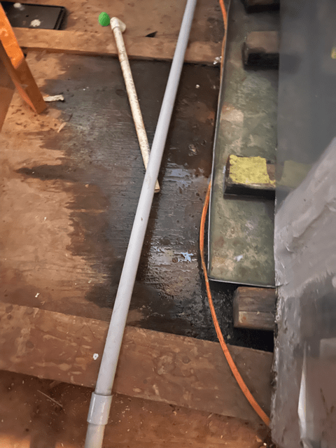 Water-Leak-from-Faulty-Installation-by-Air-Maintenance-and-Refrigeration-Repair-of-Corpus-Christi
